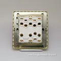 UK 1 Gang 1 Way Wall Light Switch